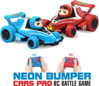 Gear2Play Neon Bumper Cars Pro RC Battle Game - thumbnail