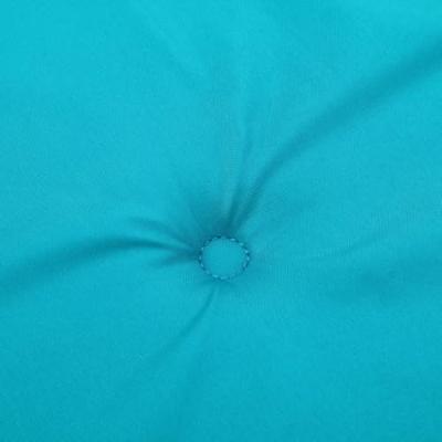 VidaXL Tuinstoelkussens 6 st 50x50x4 cm stof turquoise