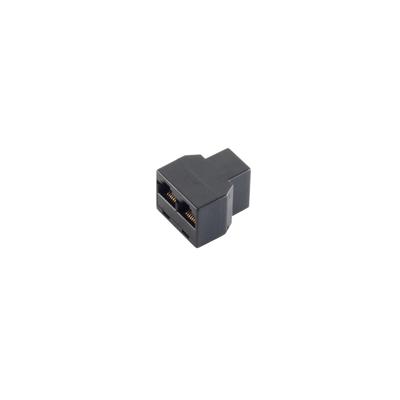 Shiverpeaks Telefoon (analoog) Adapter [1x RJ12-bus 6p6c - 2x RJ12-bus 6p6c] Zwart