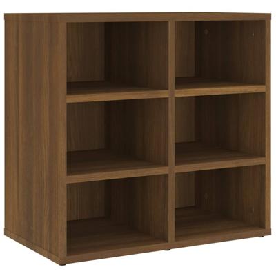 Schoenenkast 52,5x30x50 cm bruin eikenkleur