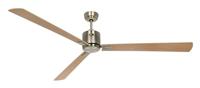 CasaFan ECO NEO III 180-4 MA-AH/BU WiFi Flügel Ahorn/Buche Plafondventilator 28 W (Ø x h) 180 cm x 360 mm Antiek-messing Met afstandsbediening, Timer, Met - thumbnail
