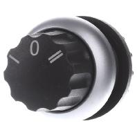 Eaton 216863 M22-WR3 Keuzetoets Kunststof frontring Draaischakelaar Zwart 1 stuk(s)
