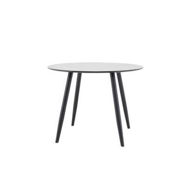 Nohr Ronde Eettafel 'Quennel' 100cm, MDF, kleur Zwart