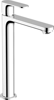 Hansgrohe Wastafelmengkraan Rebris S Eengreeps 240 CoolStart EcoSmart+ Voor Waskommen met Trekwaste Chroom - thumbnail