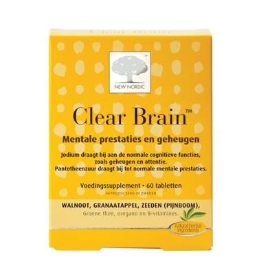 New Nordic Clear brain 60 Tabletten