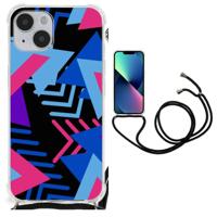 iPhone 14 Plus Shockproof Case Funky Triangle - thumbnail