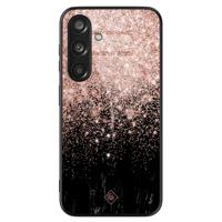 Samsung Galaxy S24 glazen hardcase - Marmer twist - thumbnail