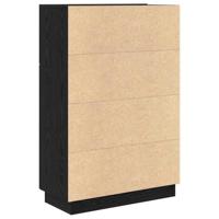 Bureau Zwart Eiken 71,5 x 31,5 x 106,5 cm Bewerkt hout - thumbnail