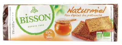 Bisson Naturmiel honingkoek bio 300 Gram Bisson Naturmiel honingkoek bio 300 Gram