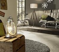 Eglo TafellampBradford antiek zilver - 49284 - thumbnail