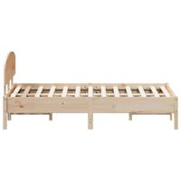 Bedframe zonder matras massief grenenhout 120x190 cm - thumbnail