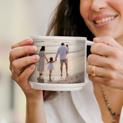 Stapelbare mok met foto - 400 ml Stapelbare mok met foto - 400 ml