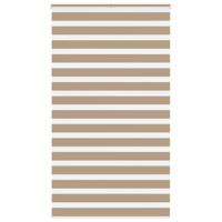 Zebra Blind 135x230 cm stofbreedte 130,9 cm polyester zandbruin - thumbnail