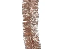 Kaemingk Guirlande lametta roze 7x270cm - thumbnail