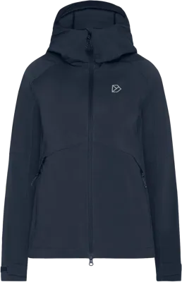 Didriksons Petra Softshell Jas Dames Dark Night Blue 36 Didriksons Petra Softshell Jas Dames Dark Night Blue 36