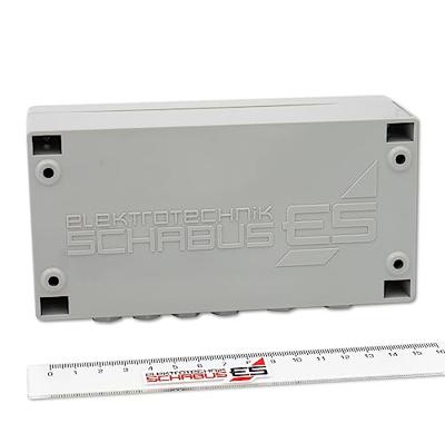 Schabus GX-A1+ Centrale Zonder sensor werkt op het lichtnet Detectie van Propaan, Butaan, Methaan, Ethanol, Kooldioxide