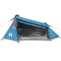 VidaXL Tunneltent 2-persoons waterdicht blauw - thumbnail