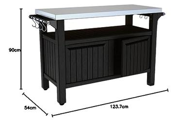 Entertainment Table Large bijzettafel met bergruimte - thumbnail