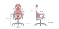 Huzaro Force 2.7 Red gamingstoel - thumbnail