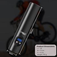 Technaxx TX-157 Compressor 8 bar Opbergbox/tas, Digitaal display, Incl. 1 accu, Met werklamp, Automatische afschakeling, 12- en 230V-laadbaar - thumbnail