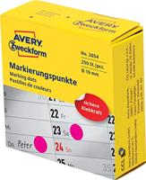Avery marking dots, diameter 19 mm, rol met 250 stuks, roze - thumbnail