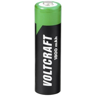 VOLTCRAFT HR06 Oplaadbare AA batterij (penlite) NiMH 1800 mAh 1.2 V 1 stuk(s) VOLTCRAFT HR06 Oplaadbare AA batterij (penlite) NiMH 1800 mAh 1.2 V 1 stuk(s)