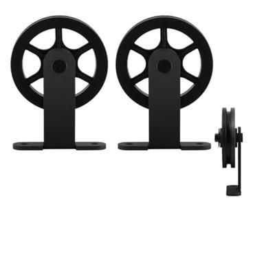 Schuifdeurhanger set Suuri zwart t.b.v. extra