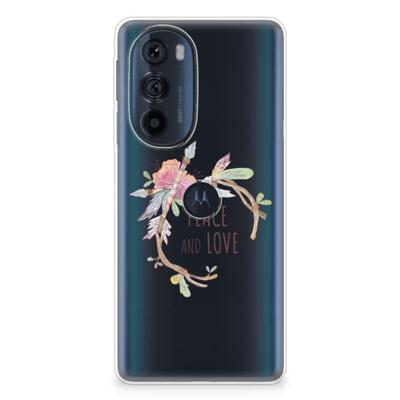 Motorola Edge 30 Pro Telefoonhoesje met Naam Boho Text Motorola Edge 30 Pro Telefoonhoesje met Naam Boho Text