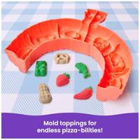 Kinetic Sand SquishPizza rijzende pizza speelset - thumbnail