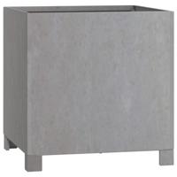 VidaXL Plantenbakken met poten 2 st roestig 42x40x43 cm cortenstaal - thumbnail