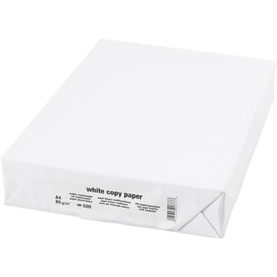 Creativ Company Tekenpapier of kopieerpapier wit, a4, 500vel