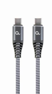 100 W USB-C Power Delivery (PD) premium laad- en datakabel 1.5 meter 100 W USB-C Power Delivery (PD) premium laad- en datakabel 1.5 meter