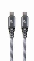 100 W USB-C Power Delivery (PD) premium laad- en datakabel 1.5 meter - thumbnail