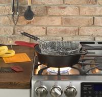 Lodge Koekenpan L10DSK3 diep, met handvat bak-/braadpan - thumbnail