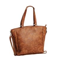 Daniel Ray Laptop Schoudertas 15'' Sumter Cognac - thumbnail