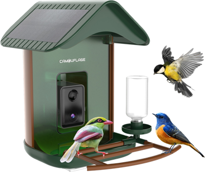 Camouflage EZ-BirdFeed Wildlife camera