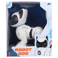 Robot Hond + Licht en Geluid Wit - thumbnail
