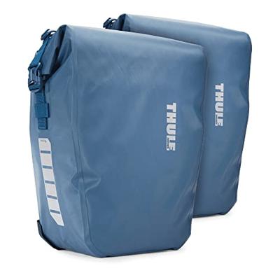 THULE pack&apos;n pedal tas "shield pannier large" bag shield panni er 25l blue