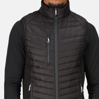 Ragetta RG894 Navigate Hybrid Bodywarmer - Black/Seal Grey - XL - thumbnail