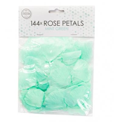 Rozenblaadjes Mintgroen