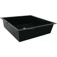 Fonteinvijver polyester vierkant 130x130x35cm - thumbnail