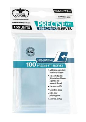 Ultimate Guard Precise-Fit Sleeves Japanese Size (100) - Side-Loading