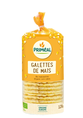 Primeal Corn wafel bio 120 Gram Primeal Corn wafel bio 120 Gram