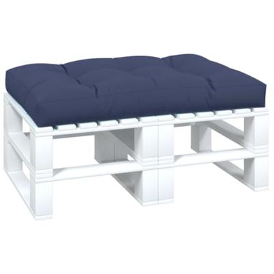 VidaXL Palletkussen 120x80x12 cm stof marineblauw VidaXL Palletkussen 120x80x12 cm stof marineblauw