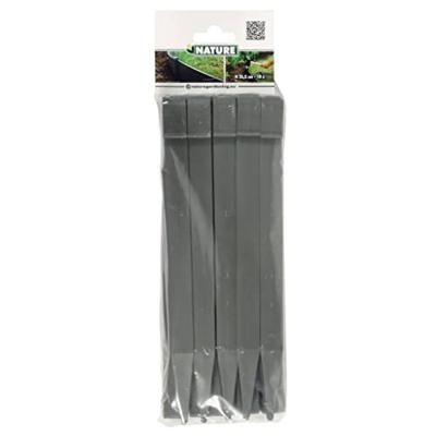 Nature Borderrandepennen grijs 10 stuks