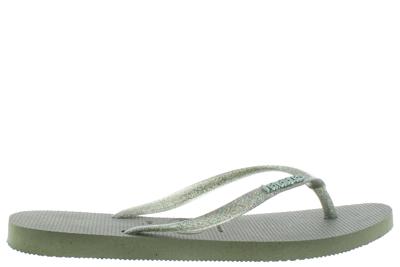 Havaianas - Slim logo metallic Rubber Dames Havaianas - Slim logo metallic Rubber Dames