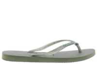 Havaianas - Slim logo metallic Rubber Dames - thumbnail