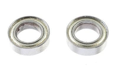 Kogellager Chrome ABEC 3, Metalen dichting , 6X10X3 - MR106, (2 st)