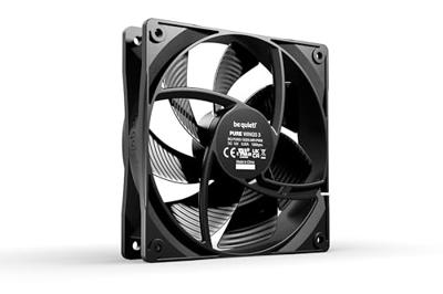 BeQuiet Pure Wings 3 PC-ventilator Zwart (b x h x d) 120 x 25 x 120 mm