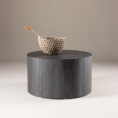 Nohr Ronde Salontafel 'Katiana' 80cm, kleur Zwart